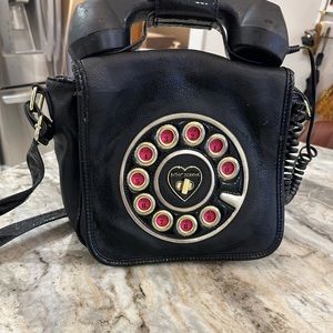 Extremely rare Betsey Johnson working phone bag